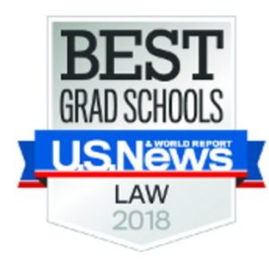 US News Law Ranking 2018